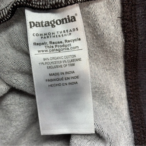 Patagonia Men's Charcoal Zip-Up Hoodie Sweater size XXL Man - Picture 10 of 10